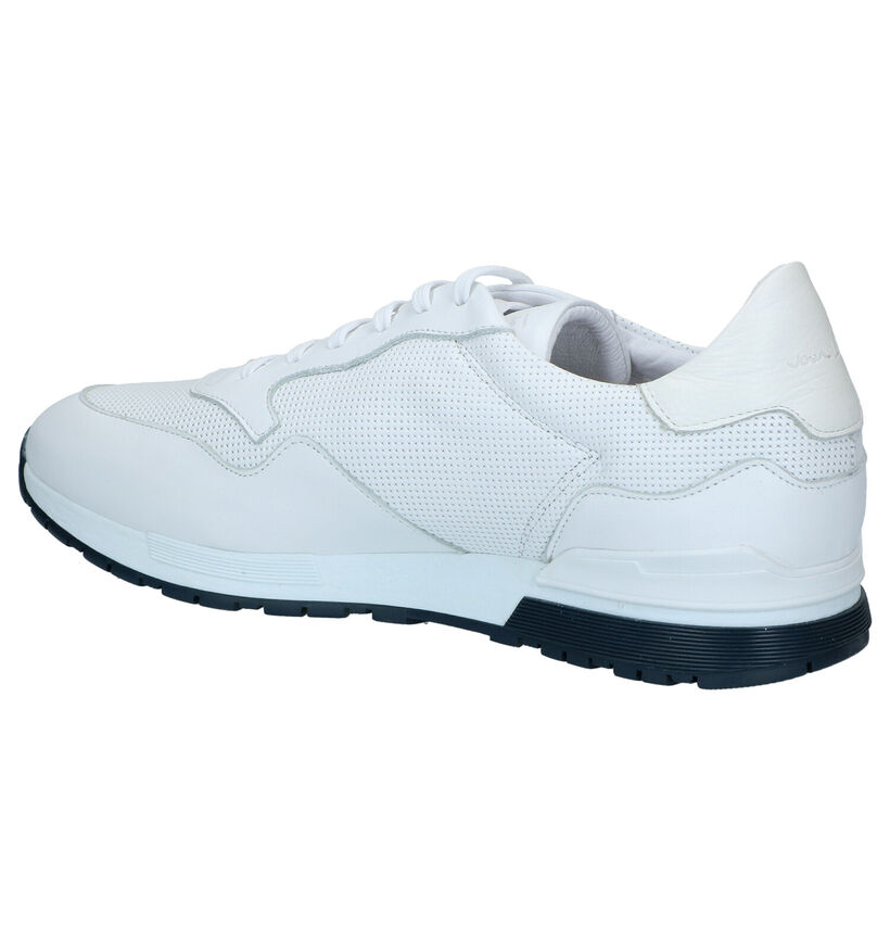 Van Lier Chaussures à lacets en Blanc en cuir (291351)