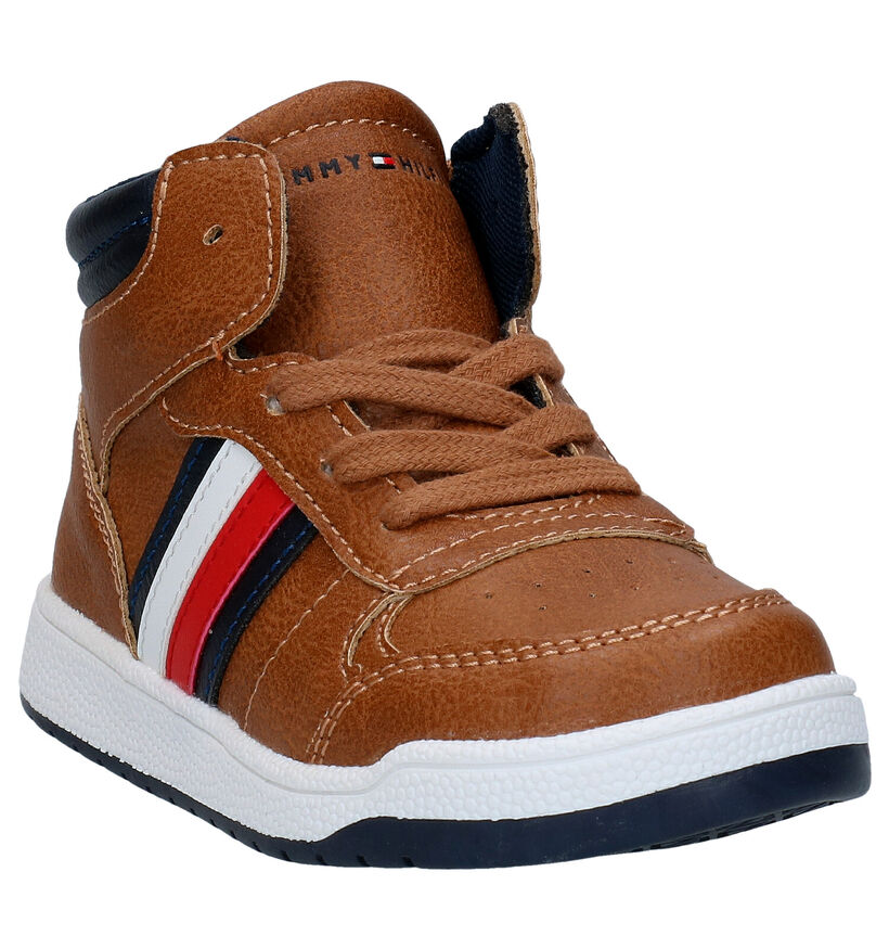 Tommy Hilfiger Chaussures hautes en Bleu foncé en simili cuir (279917)