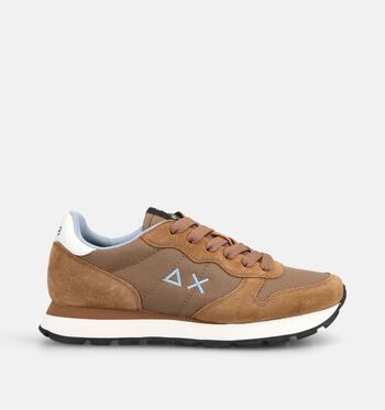 Sun68 Low Sneakers Bruin/Roze/Bordeaux/Groen