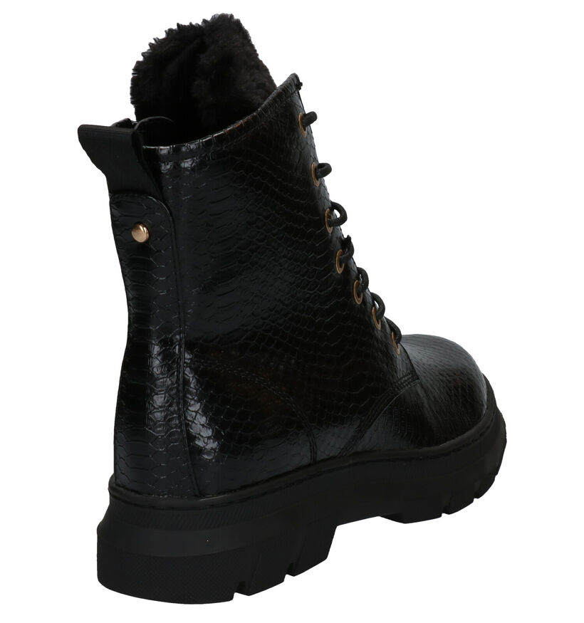 Youh! Zwarte Boots in kunstleer (278735)