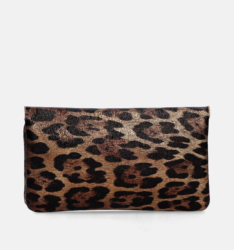 Via Limone Bruine Geldbeugel voor dames (344299)