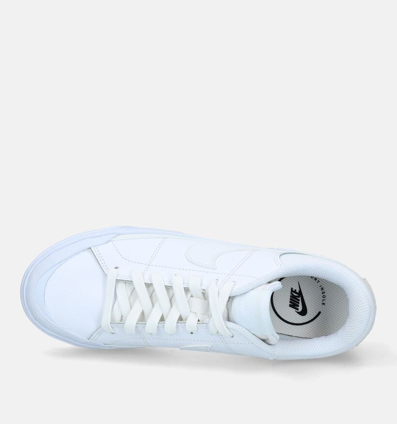 Nike Court Legacy Lift Witte Sneakers voor dames (332421)