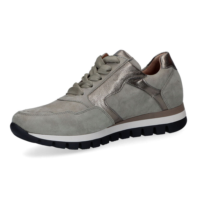 Gabor OptiFit Zwarte Sneakers voor dames (312479) - geschikt voor steunzolen