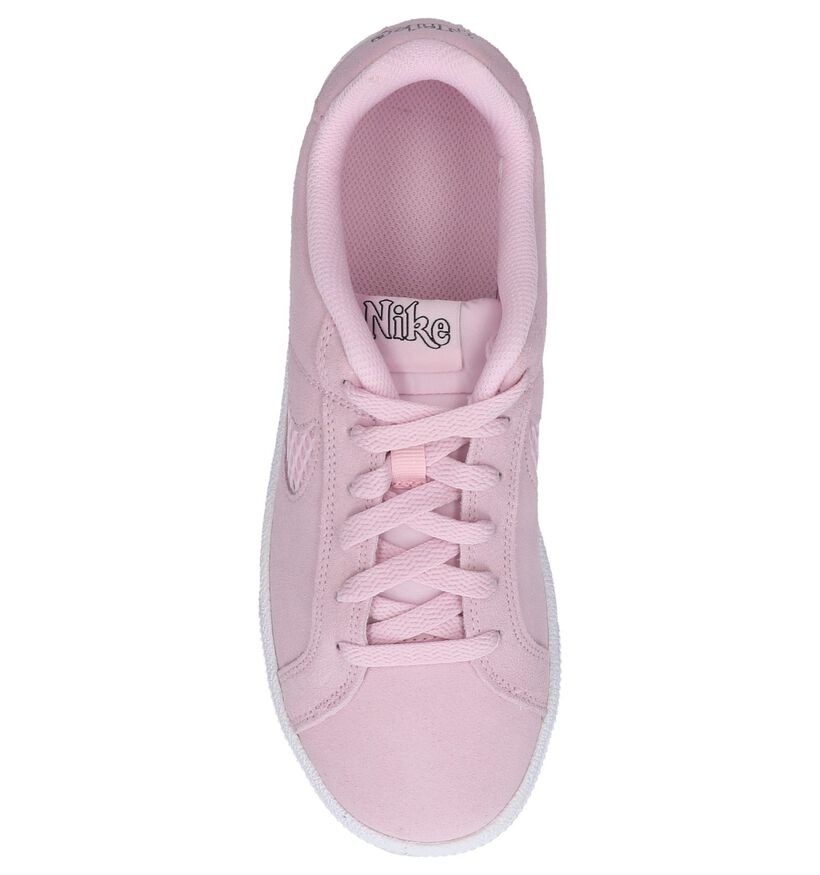 Roze Sneakers Nike Court Royale in daim (237838)