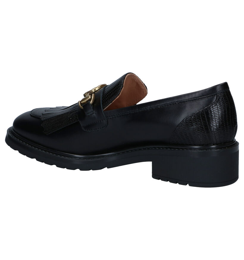 Unisa Mocassins en Noir en cuir (297808)