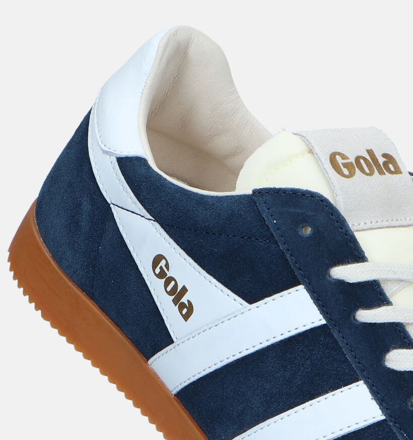 Gola Elan Blauwe Sneakers voor heren (336351) - geschikt voor steunzolen