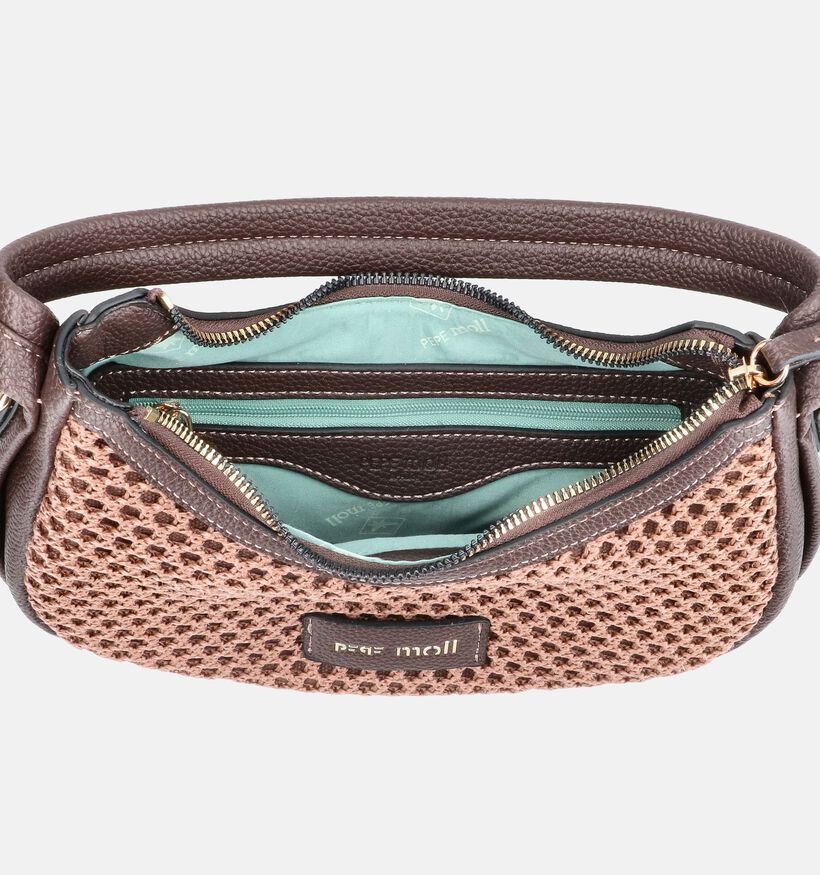 Pepe Moll Abbey Bruine Schoudertas voor dames (375239)
