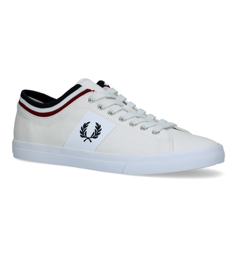 Fred Perry Underspin Chaussures à lacets en Blanc pour hommes (325751)