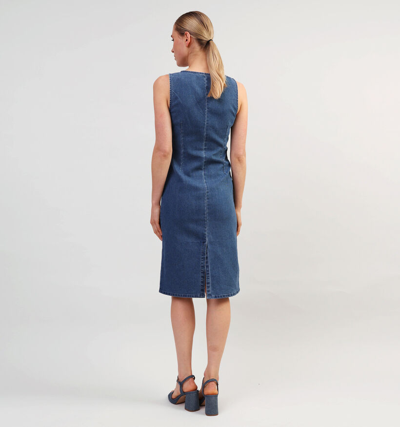 Pieces Tiffany Blauwe Jeansjurk voor dames (357388)