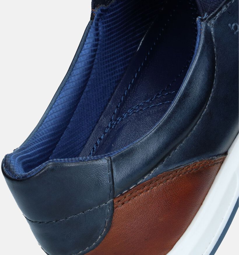 Bugatti Thorello Chaussures Slip-on en Bleu pour hommes (339876) - pour semelles orthopédiques