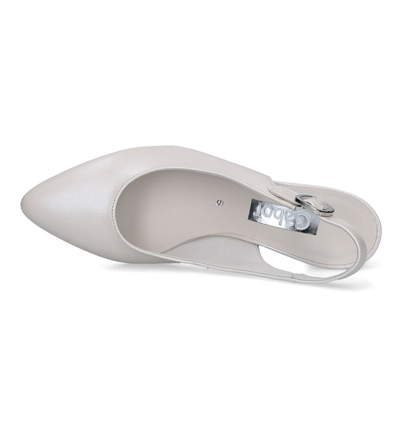 Gabor Sandales slingback en Blanc pour femmes (329033)