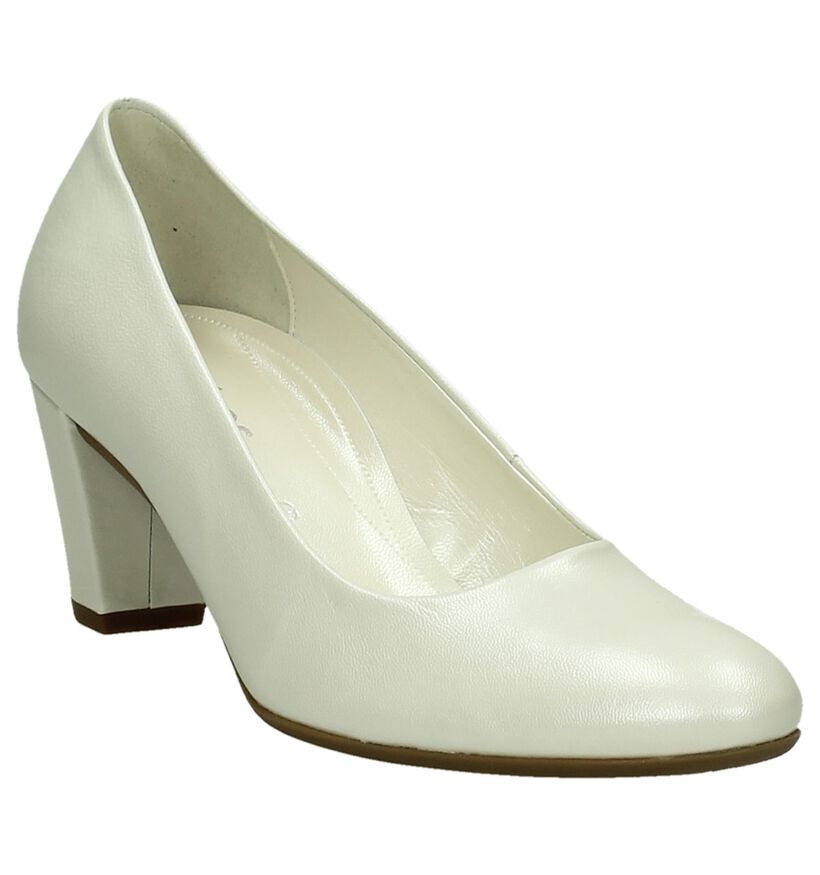 Gabor Soft Move Escarpins en Blanc en cuir (209042)