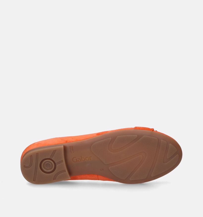 Gabor Comfort Oranje Ballerina's voor dames (339474) - geschikt voor steunzolen