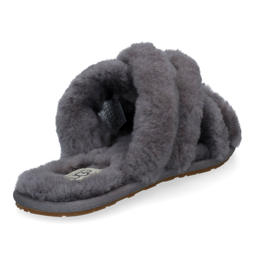 UGG Scuffita Blauwe pantoffels in wol (294501)