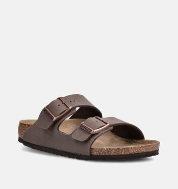 Birkenstock Arizona Nu-pieds Black Birko-Flor/Dark Brown Birko-Flor/Mocha Birko-Flor Nubuck/navy/Desert Soil Thyme/Ochre