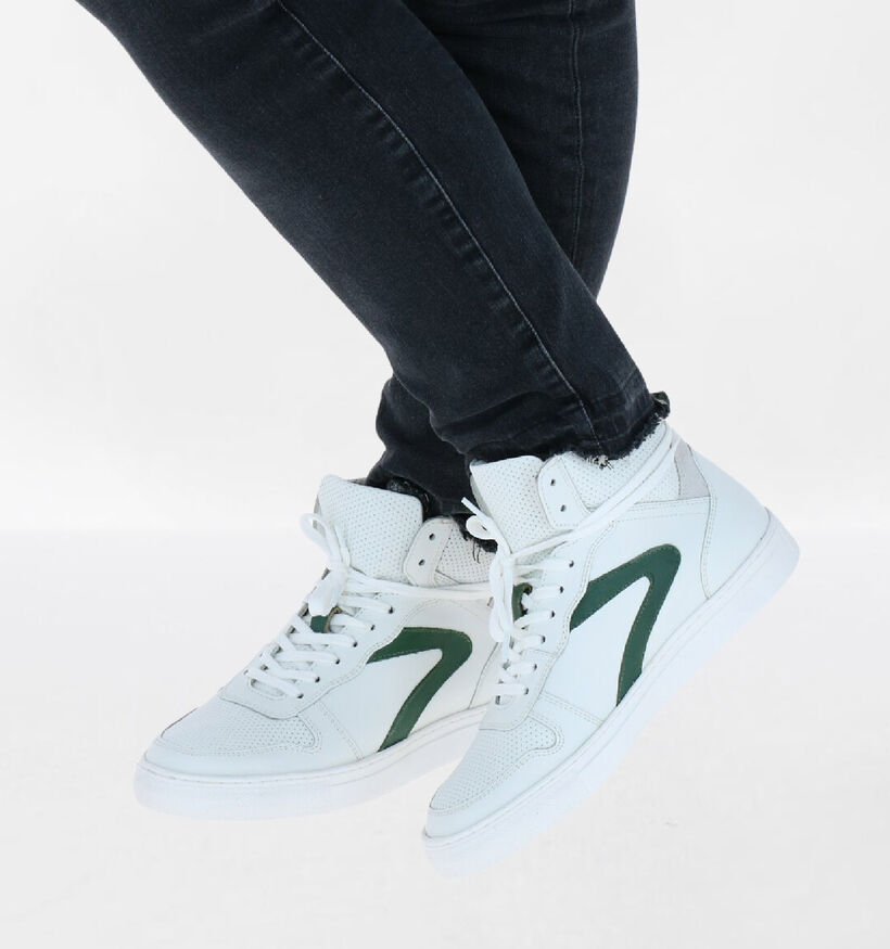 Cafe Moda Witte Sneakers in leer (294084)