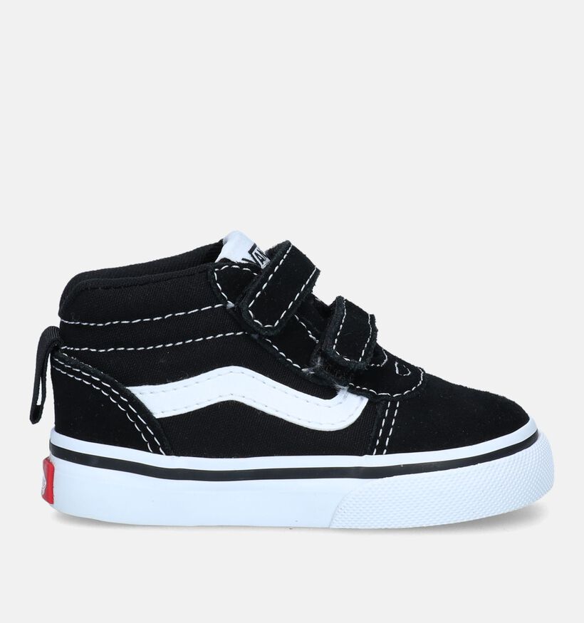 Vans Ward Mid V TD Baskets pour bébé en Noir pour filles, garçons (334082)