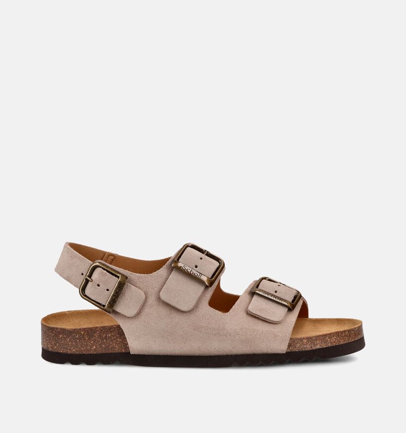 Scholl Julien Backstrap Sandales en Beige pour hommes (369892)