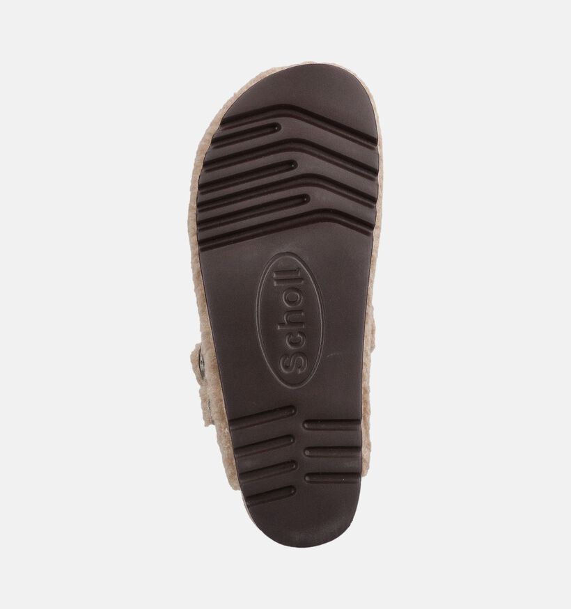 Scholl Camille Taupe Slippers voor dames (381003)