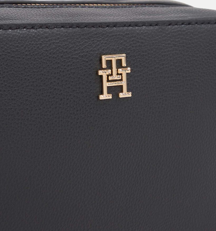 Tommy Hilfiger Soft Logo Camera Bag Sac porté croisé en Noir pour femmes (349978)