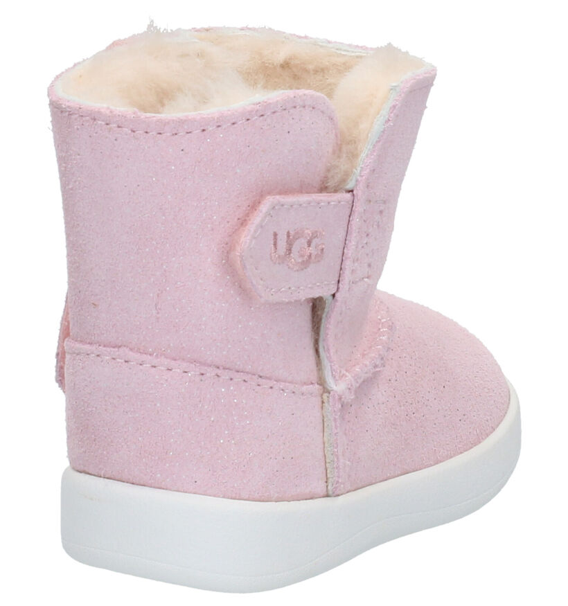 UGG Keelan Sparkle Bottes pour Bébe en Rose en daim (254110)