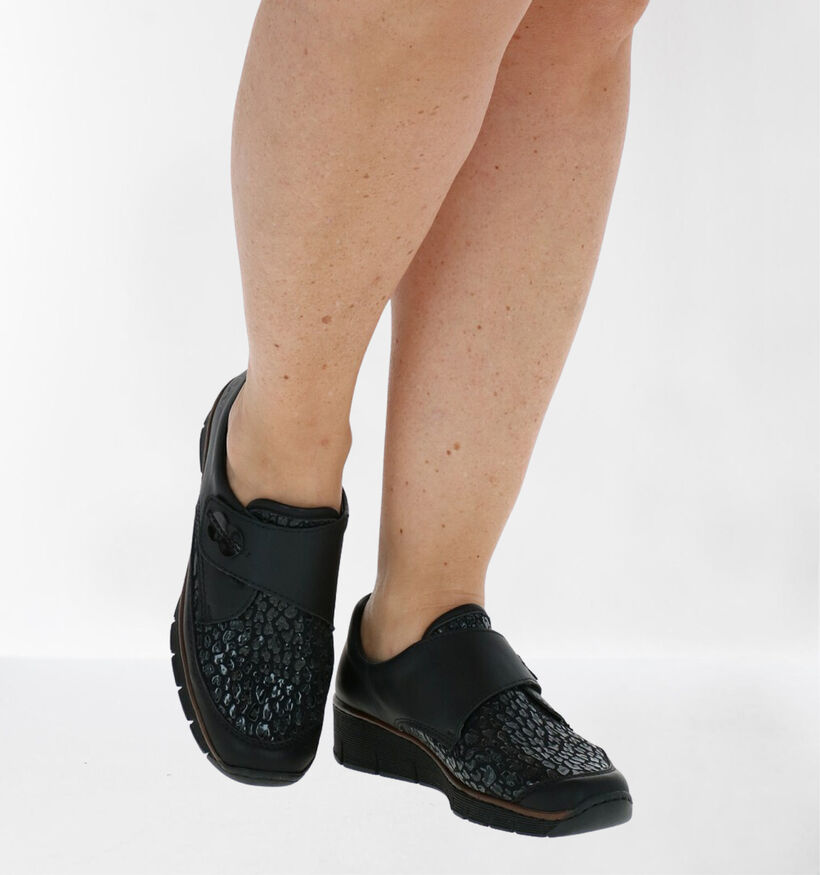 Rieker Chaussures confort en Noir pour femmes (328436)