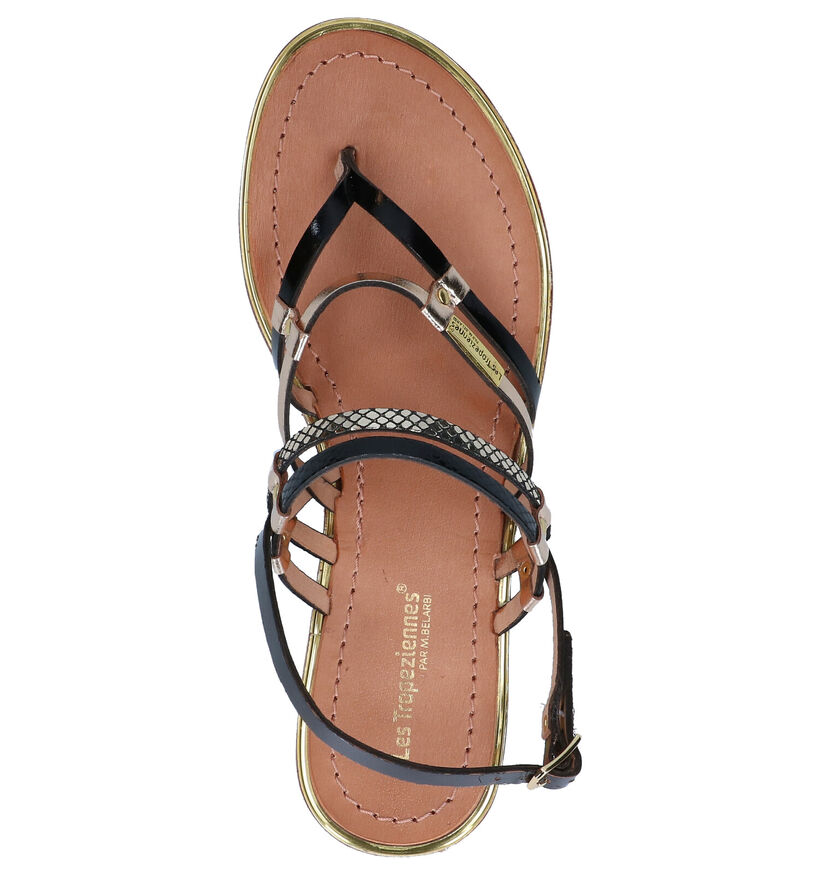 Les Tropeziennes Cumin Zwarte Sandalen in leer (274929)