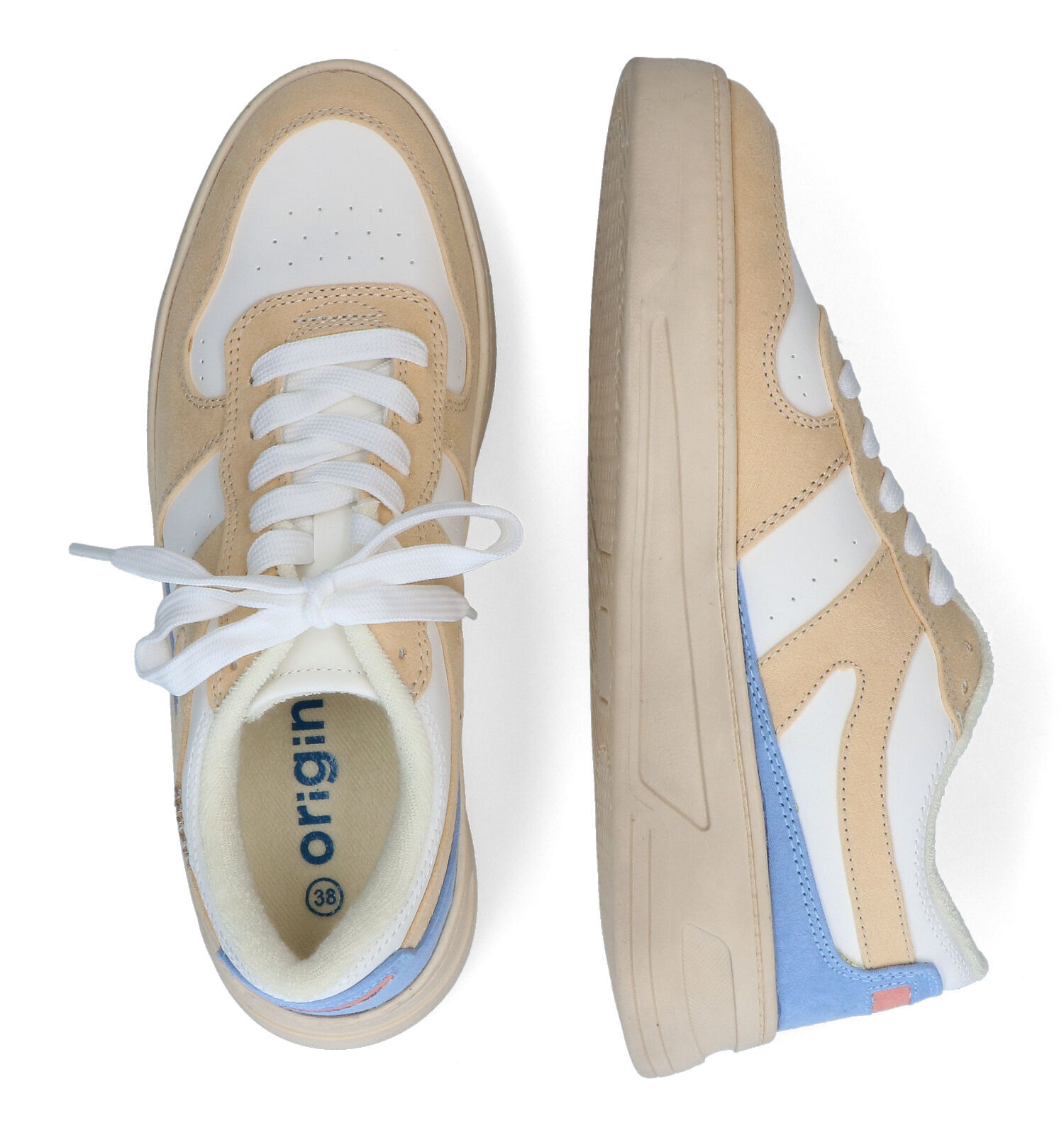 Gele store dames sneakers