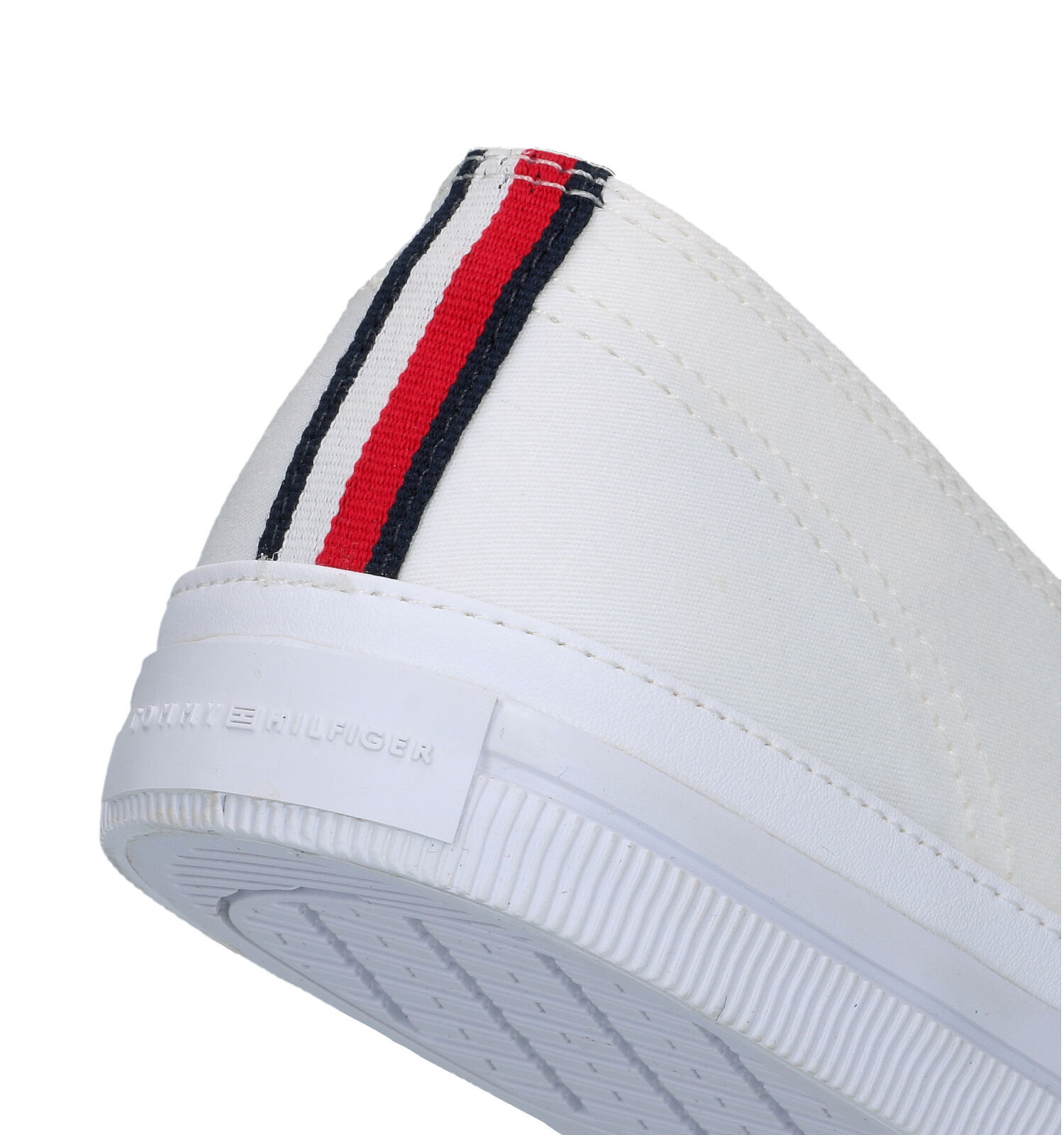 Tommy Hilfiger Essential Chaussures sans lacets en Blanc Femmes Chaussures plates en ligne sur TORFS.BE