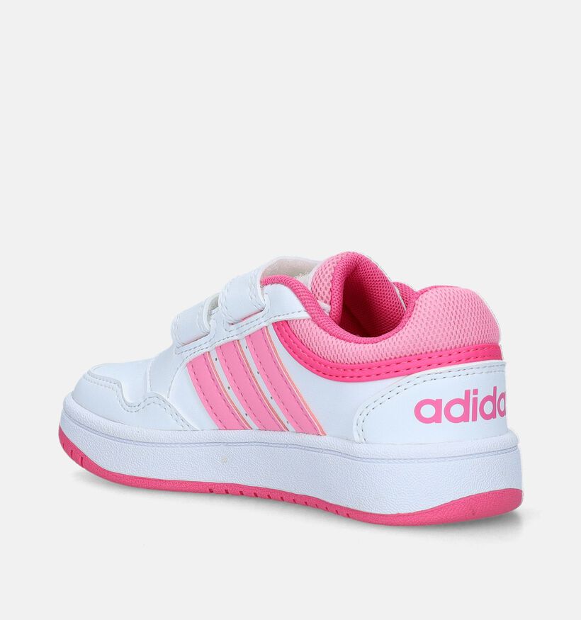 adidas Hoops 3.0 CF C Witte Sneakers voor meisjes (341636)
