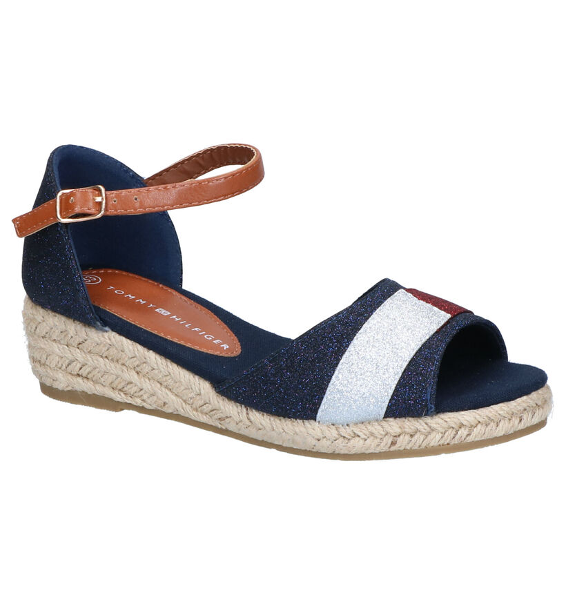 Donkerblauwe Sandalen Tommy Hilfiger in kunstleer (266551)