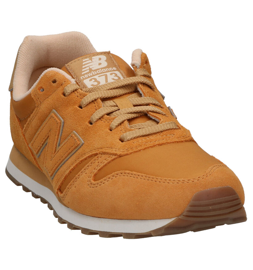 New Balance ML 373 Baskets en Bleu en daim (293564)