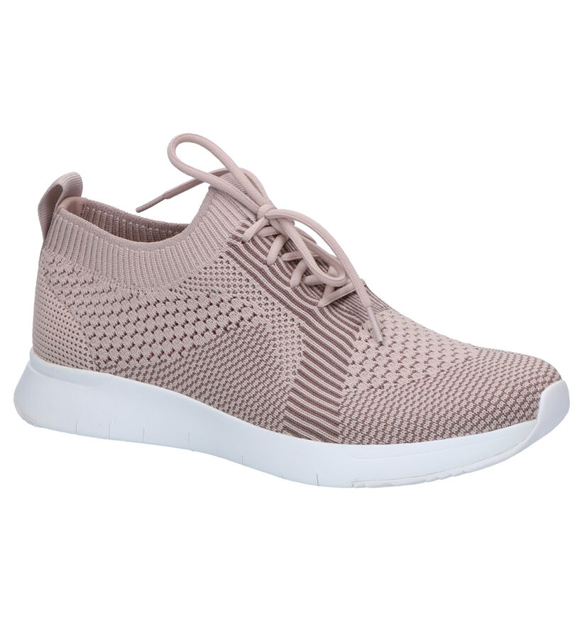 FitFlop Ursula Zwarte Slip-on Sneakers in stof (252173)