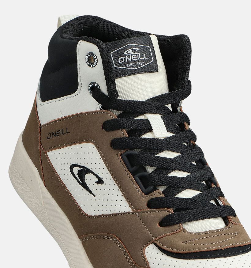O'Neill Bruine Hoge Sneakers voor heren (363186) - geschikt voor steunzolen