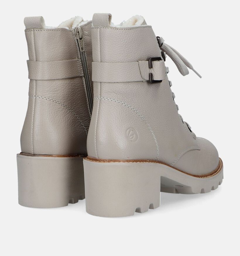 Remonte Boots à lacets en Beige pour femmes (331581)