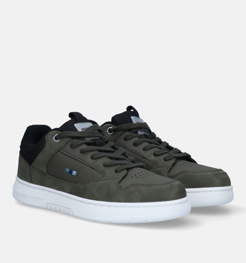 Jack & Jones Heath Pu Chaussures à lacets en Vert pour hommes (321027) - pour semelles orthopédiques
