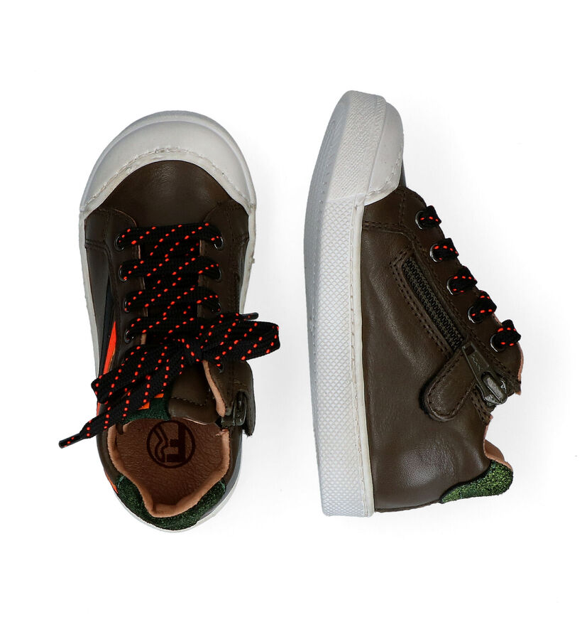 FR by Romagnoli Chaussures pour bébé en Vert kaki en cuir (296117)
