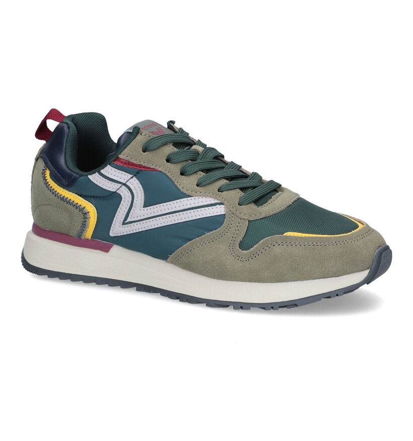 Victoria Leggera Baskets en Khaki pour hommes (315001) - pour semelles orthop&eacute;diques