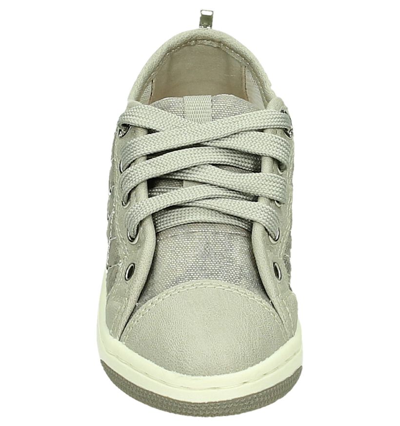 Geox Baskets slip-on en Gris en textile (170552)