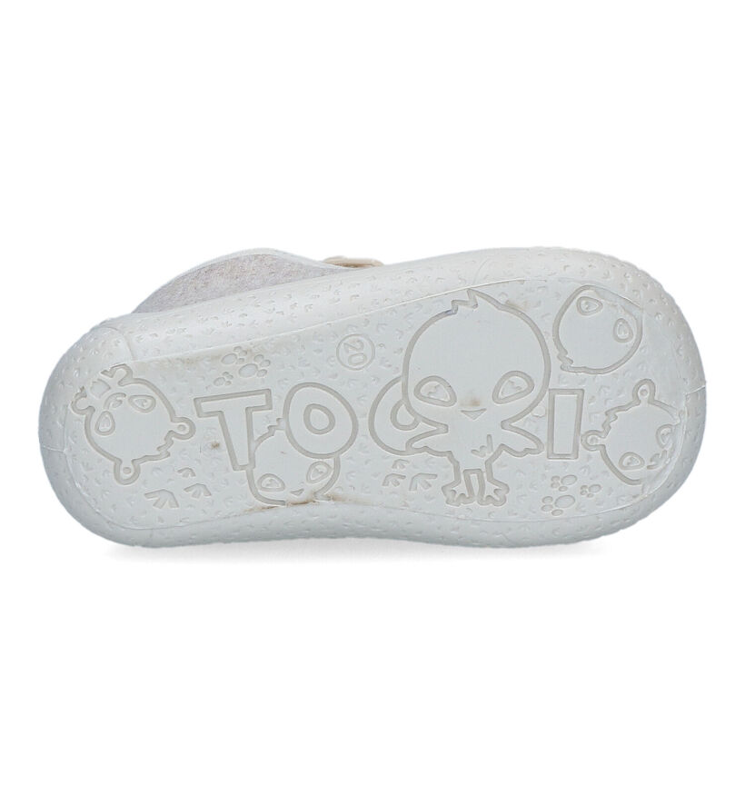 Milo & Mila Pantoufles pour bébé en Beige pour filles, garçons (349516)