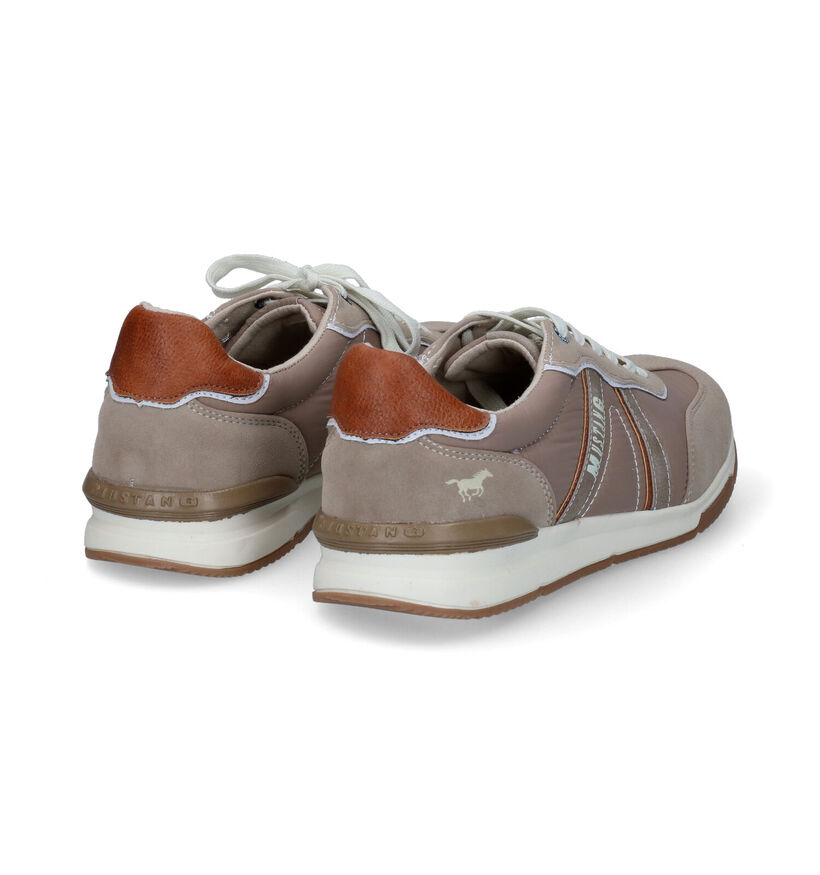 Mustang Taupe Veterschoenen voor heren (307854)