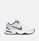 Nike Air Monarch IV Witte/Zilveren Sneakers voor heren (369291)