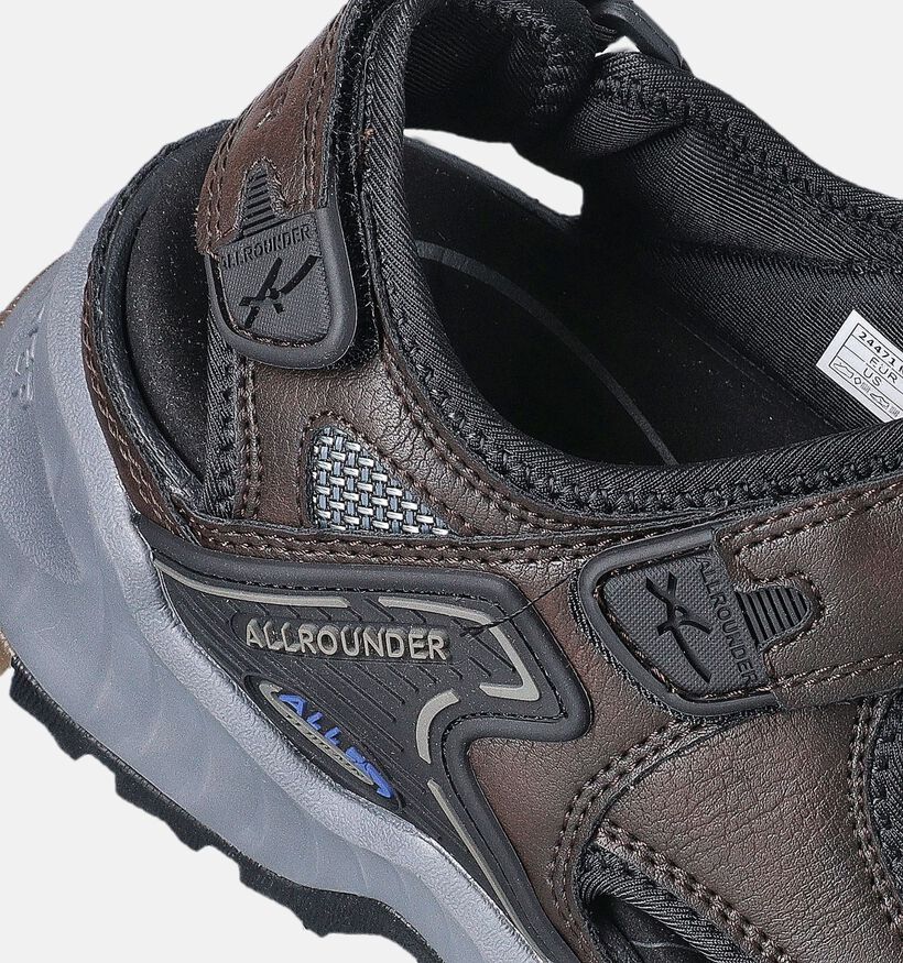 Allrounder Honduras Sandales en Marron pour hommes (354270) - pour semelles orthopédiques