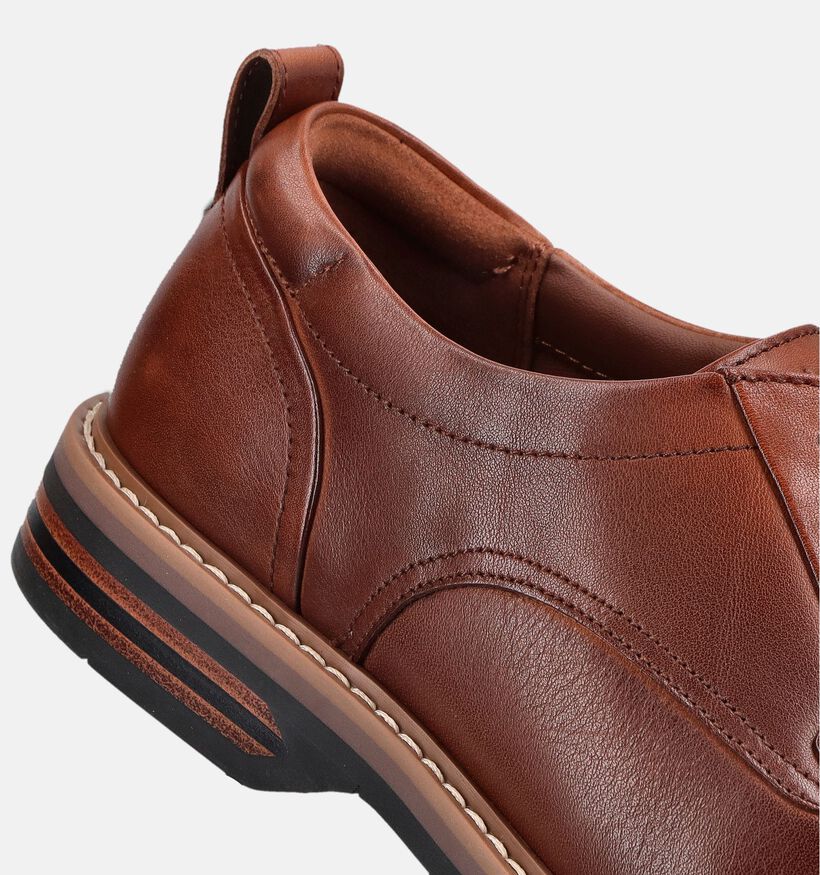 Clarks Aldwin2 Derby Bruine Geklede Veterschoenen voor heren (376478) - geschikt voor steunzolen