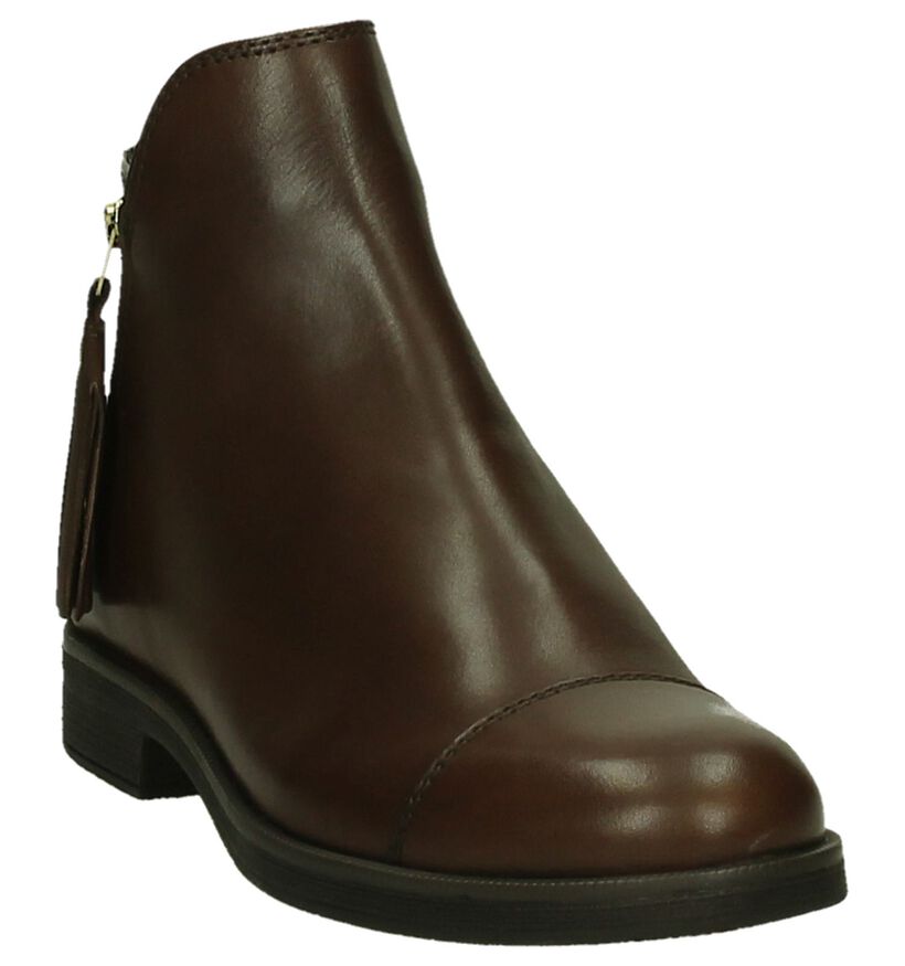 Geox Chaussures hautes en Marron en cuir (200284)