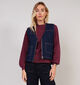 Vila Strazy Denim Blauwe Vest met Rits voor dames (361354)