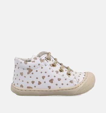 Naturino Cocoon Sneakers Wit/Beige/Roze