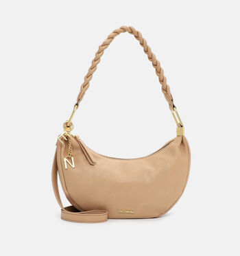 Emily & Noah Schoudertassen Wit/Bruin/Blauw/Roze