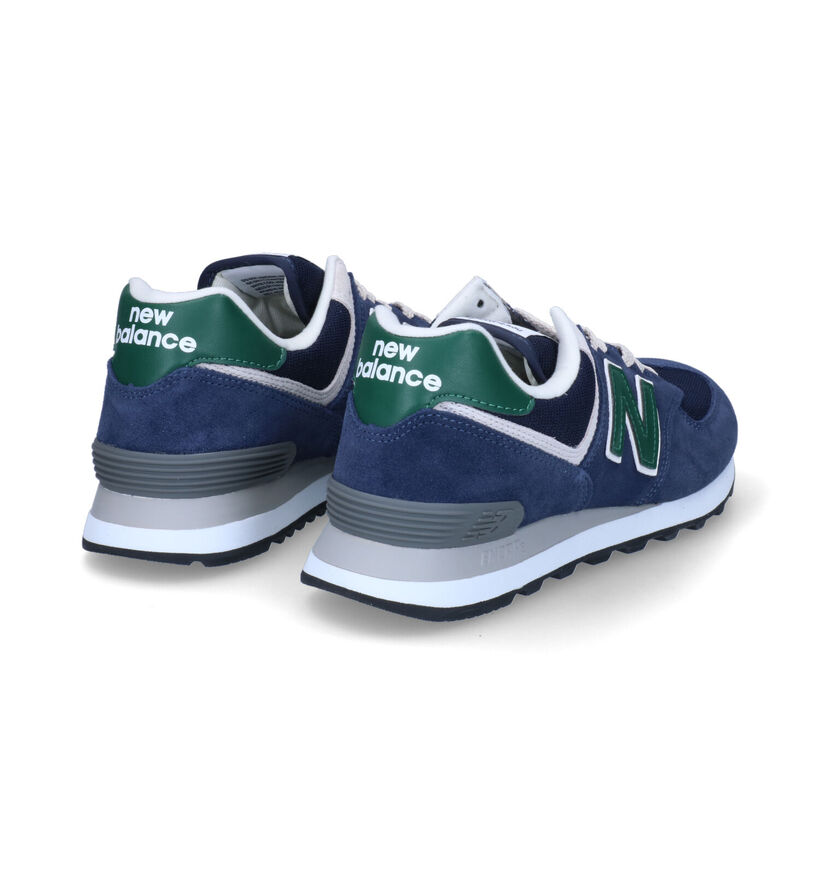 New Balance ML 574 Baskets basses en Gris pour hommes (353357) - pour semelles orthopédiques
