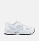 New Balance 530 Baskets basses en Blanc pour filles (366208) - pour semelles orthop&eacute;diques